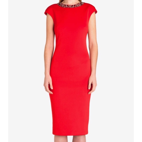 ted baker red dress